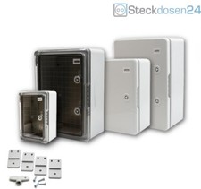 VISION Schaltschrank Leergehäuse Sicherungskasten Industriegehäuse IP65