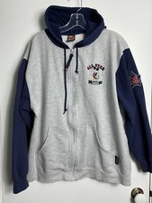 Vintage 90s Disney Mickey Unlimited Full Zip Mickey Mouse All Star Hoodie SZ L