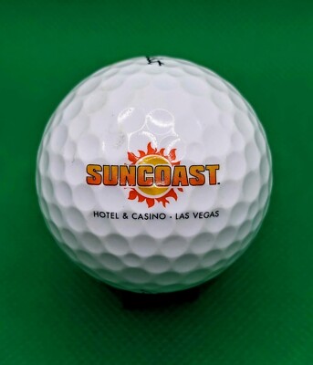 Suncoast Hotel and Casino logo golf ball (Las Vegas, Nevada)