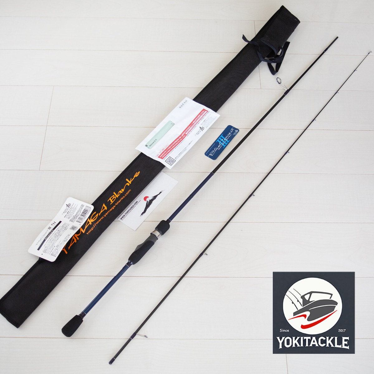 ⭐︎ YAMAGA Blanks BlueCurrent III 711 ⭐︎ Yamaga Blanks Blue Current III 711 Spinning Rod Shipping from