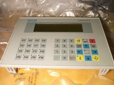 SIEMENS SIMATIC OPERATOR PANEL COROS OP15 6AV3515-1MA00 6AV35151MA00 6AV3 515 E4