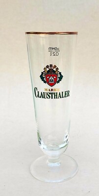 Bierglas '' Clausthaler '' 0,2 l, gebraucht
