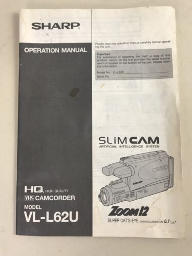 Sharp RD-670AV Cassette Tape SYNC Recorder w/ Box & Manual | eBay