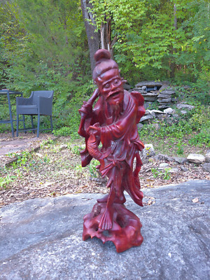 Vintage Asian Elder Statute