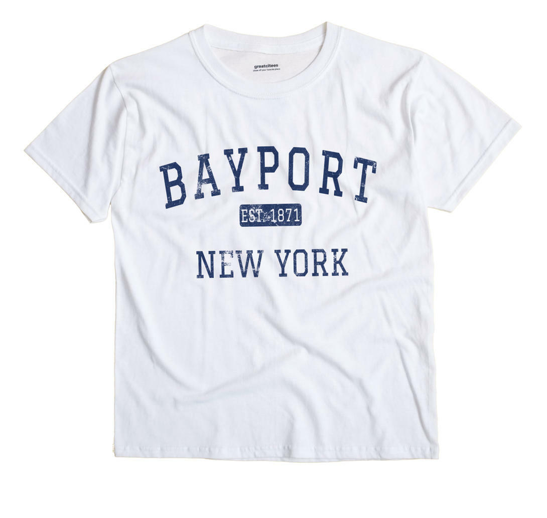 Bayport New York NY T-Shirt EST