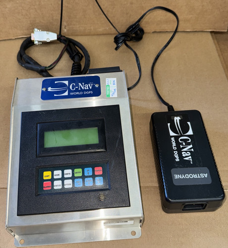 C-NAV World DGPS System Wired Digital Display Wall Mount Monitoring Unit