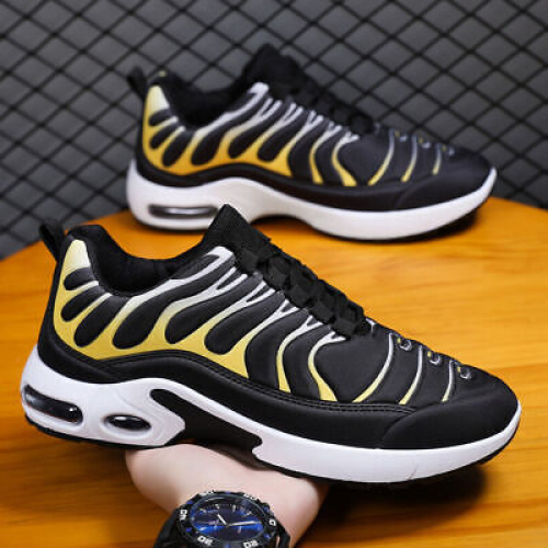 Mens Air Running Trainers Sneaker Casual Jogging Gym Walking Sports Shoes Size - Picture 3 of 16