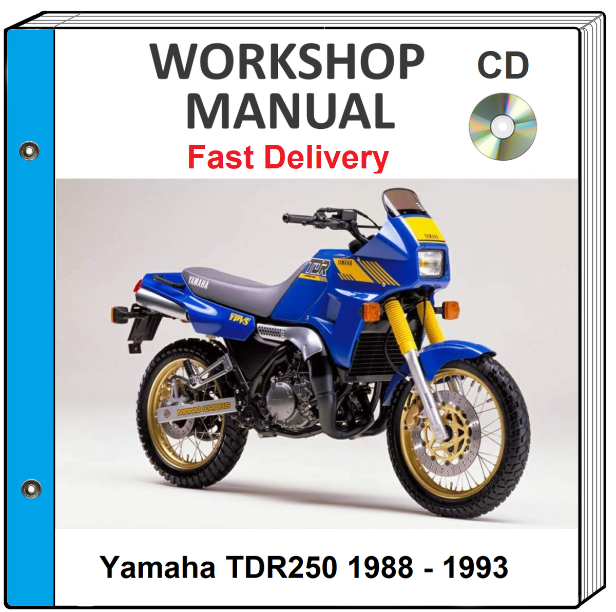 ヤマハ TDR250 (2YK) サービスマニュアル