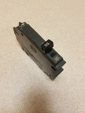 General Electric THQP150 1p 50a 120v Circuit Breaker   Used 1yr Warr