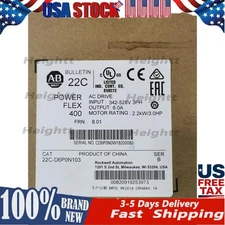 AB 22C-D6P0N103 POWERFLEX 400 CATALOG 22C-D6P0N103 US Free Tax