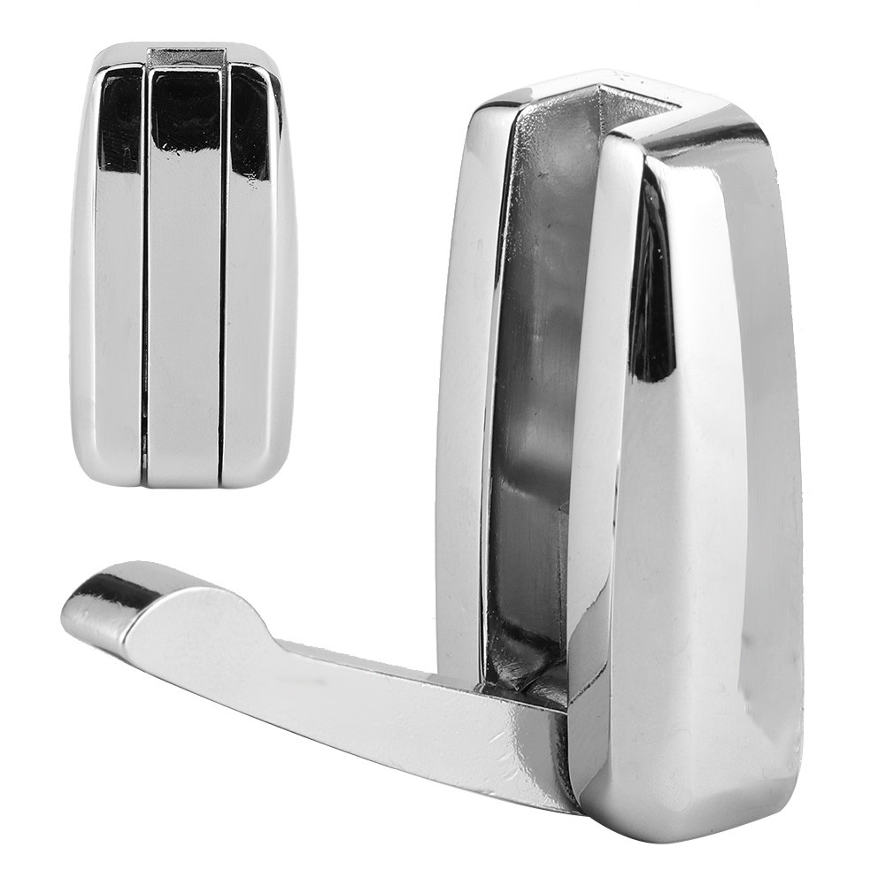 2pcs Zinc Alloy Concealed Hook Clothes Hats Towel Holder For RV Accessories New