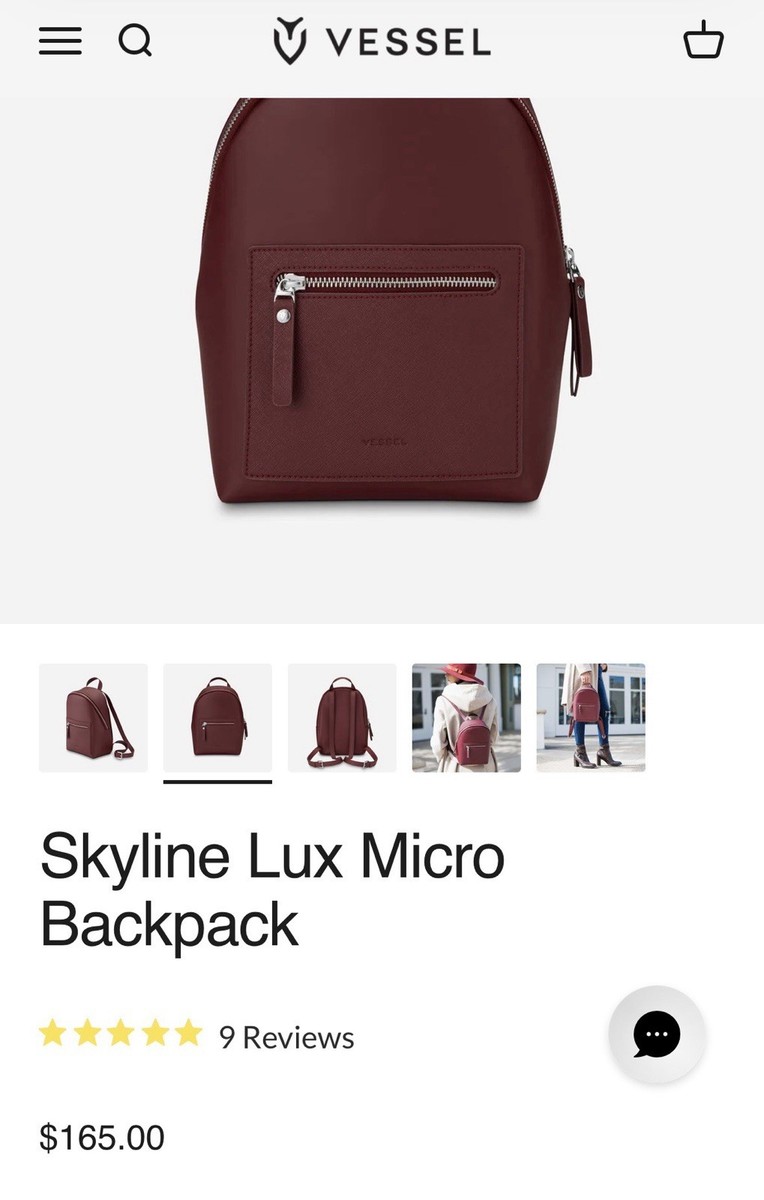 Vessel Golf Skyline Lux Micro Backpack | eBay