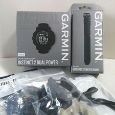 GARMIN Instinct 2 Dual Power Tactical Edition Outdoor GPS Smartwatch Pro