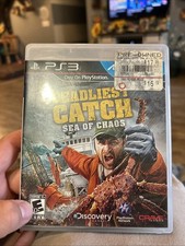 Deadliest Catch: Sea of Chaos (PlayStation 3, PS3) *Complete CIB - Tested*