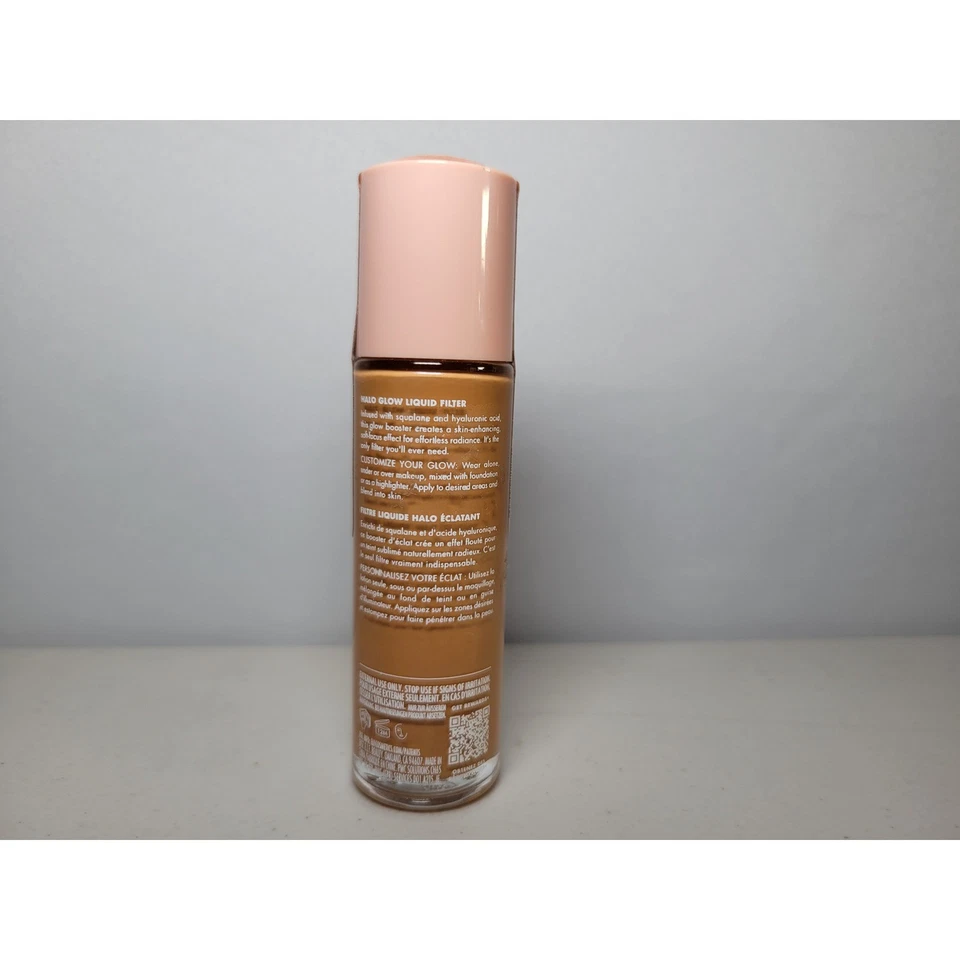 ELF Halo Glow Liquid Filter 5 Medium Tan Radiant Skin Makeup New - Image 3 of 4