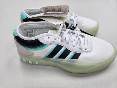 Adidas Cassina PT Sneaker UK 5,5 weiß aqua schwarz Gummisohle - Ex Display