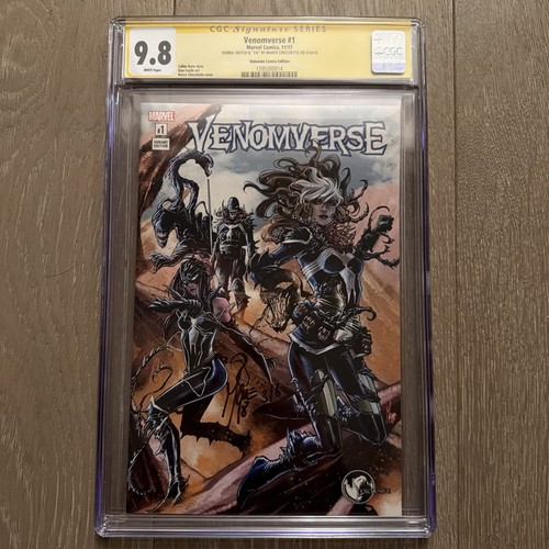 VENOMVERSE #1 (2017 Marvel) CGC 9.8 Unknown Comics M. CHECCHETTO VIRGIN Variant