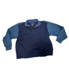 Nike Golf Storm-Fit Blue Pullover Windbreaker...