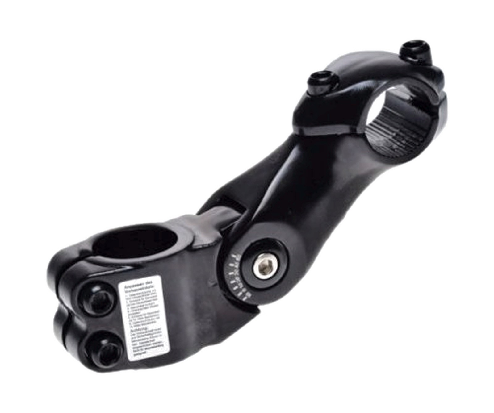 Potence réglable Ahead 25.4 pour guidon bicyclette VTC et ville
