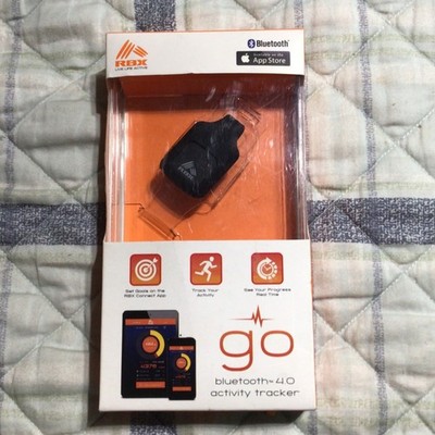 RBX Go Bluetooth 4.0 Activity Tracker With App Compatibility & Belt Clip