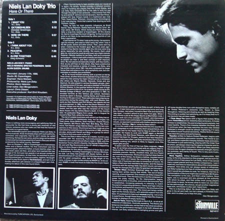 Niels Lan Doky Trio With Niels-Henning Ørsted Pedersen, Alvin