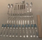 1022 Grams NILE Wallace & Sons Sterling Silver Scrap/  1908 Partial Set