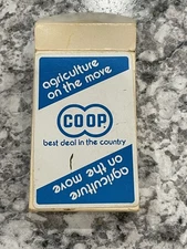 Vintage Coop Playing Cards, Advertising Logo, "Agriculture On The Move"