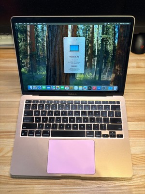 MacBook Air M1 (2020), 16GB RAM, 256GB SSD, Rose gold, Mint Condition - US ANSI