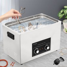 30L/6.6Gal Digital Ultrasonic Cleaning Machine Ultrasonic Cleaner w/Heater Timer