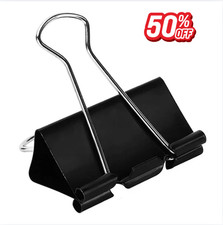 Extra Large Binder Clips 36 Pack 2 Inch, Big Paper Clamps for Office Supplies