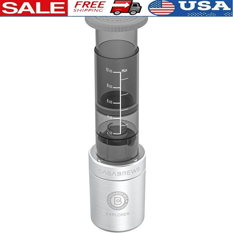 Travel 2 In 1 K Cup Pod Ground Coffee Kit Stainless Steel