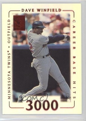 2002 Topps Tribute Lasting Impressions 91/95 Dave Winfield #62 HOF p7i