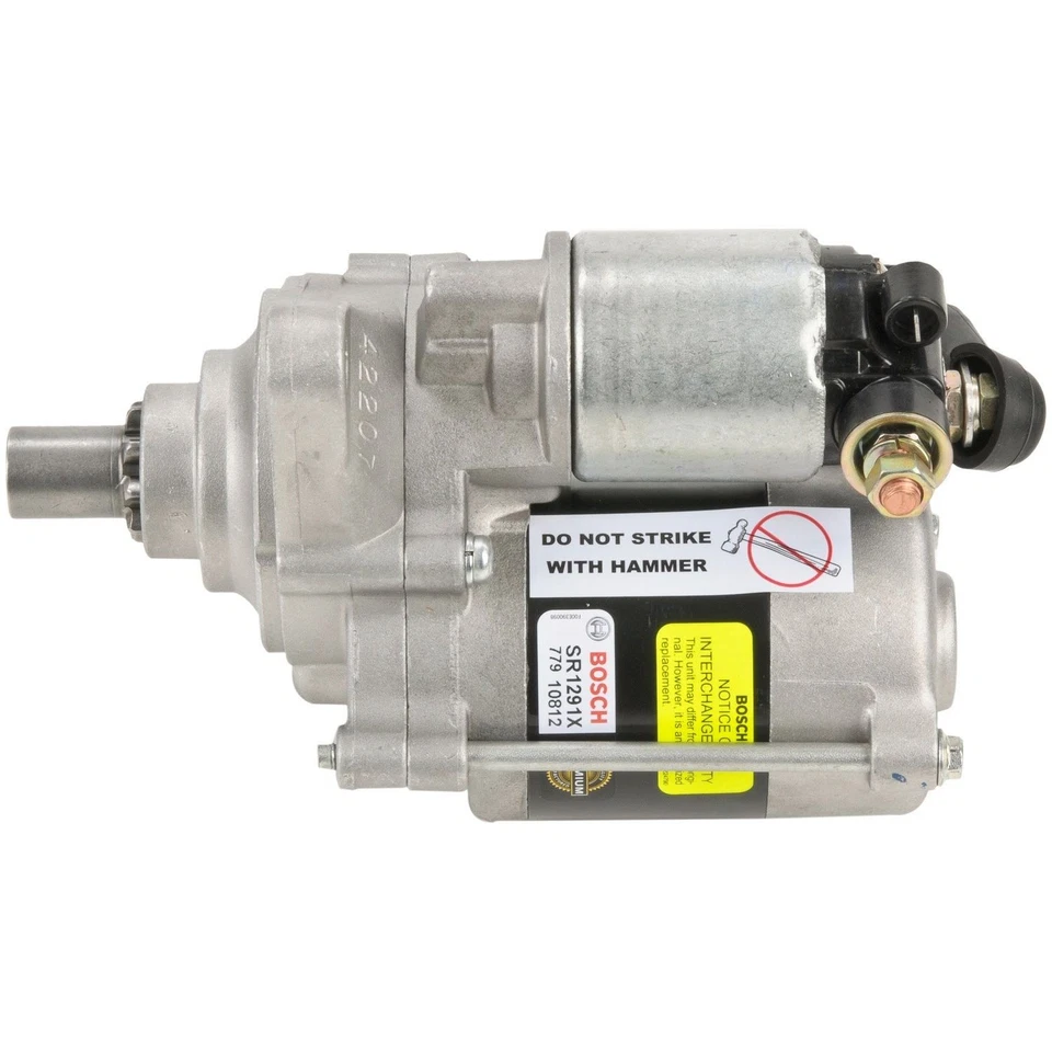 Bosch SR1291X Starter Motor For 92-97 Acura Honda Civic Civic del Sol EL - Image 2 of 4