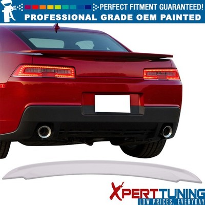 Fits 14-15 Chevy Camaro OE Style Trunk Spoiler Painted # WA8624 Olympic White