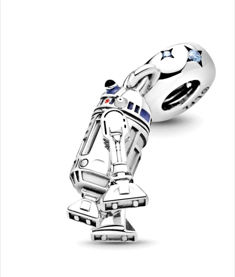 PANDORA Star Wars R2-D2 Charm-Anhänger aus Sterling-Silber - Bild 3 von 4