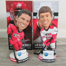 Carolina Hurricanes Bobblehead Lot of 2 NHL SGA Jeff Skinner Alexander Semin