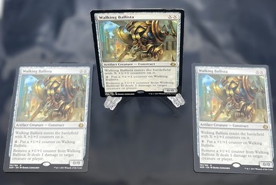 Magic MTG Walking Ballista #181 Aether Revolt (AER) WoTC English (MP) x3 Lot