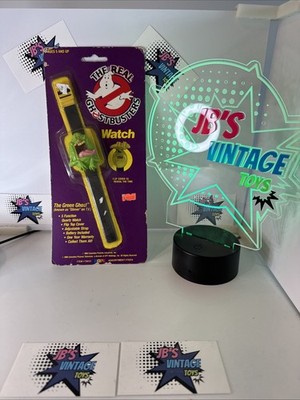Orange Band Rare Vintage 1989 The Real Ghostbusters Slimer Orange Band Watch
