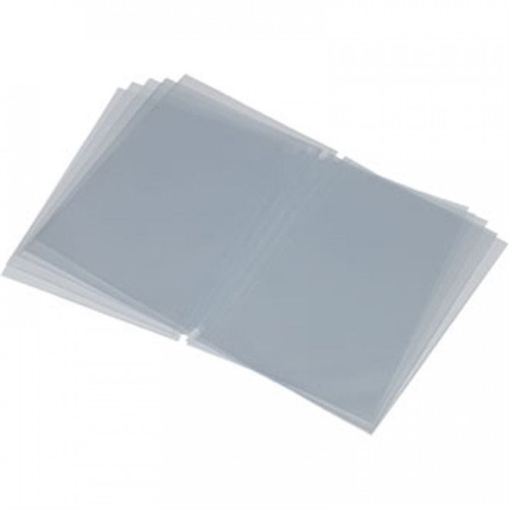 Feuillets A5 supplémentaires doubles Securit plastique pour protège-menu