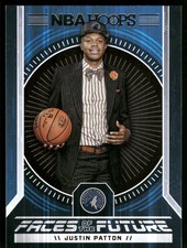 2017-18 Hoops #16 Justin Patton Faces of the Future Minnesota Timberwolves