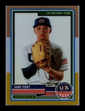 Dane Perry #37 Panini 2023 Panini Stars & Stripes USA Baseball Stripes