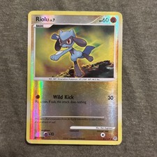Riolu 61/130 Diamond and Pearl Reverse Holo on eBay