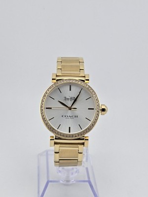 Coach Madison Silver Dial Gold Tone Women display picture 1