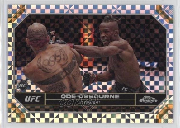 2024 Topps Chrome UFC X-Fractor Ode Osbourne #133 bp9