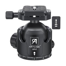 52mm Low Profile Ball Head Tripod Mount Ball Head ARTCISE All Metal CNC Machi...