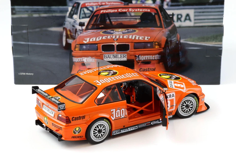 1:18 WERK83 BMW 325i E36 Coupe DTM 1993 Hahne #9 Jägermeister - Bild 4 von 4
