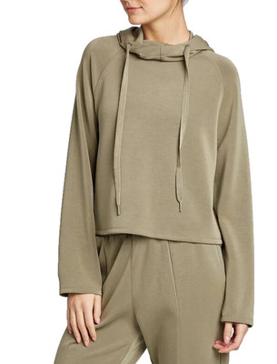 NWT JoyLab Joy Lab Women's Mushroom Slounge Sweatshirt Hoodie Hooded Pullover M
