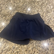 Spanx Get Moving Pickleball Skort Black Women s Size S