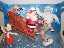 RUDOLPH THE RED NOSED REINDEER MISFIT ISLAND FIGURINE SET