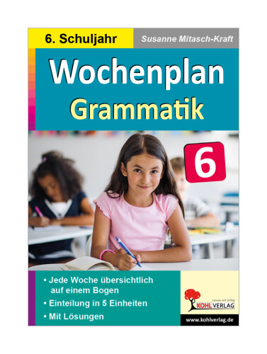 Thumbnail - Wochenplan Grammatik / Klasse 6 Von Susanne Mitasch-kraft